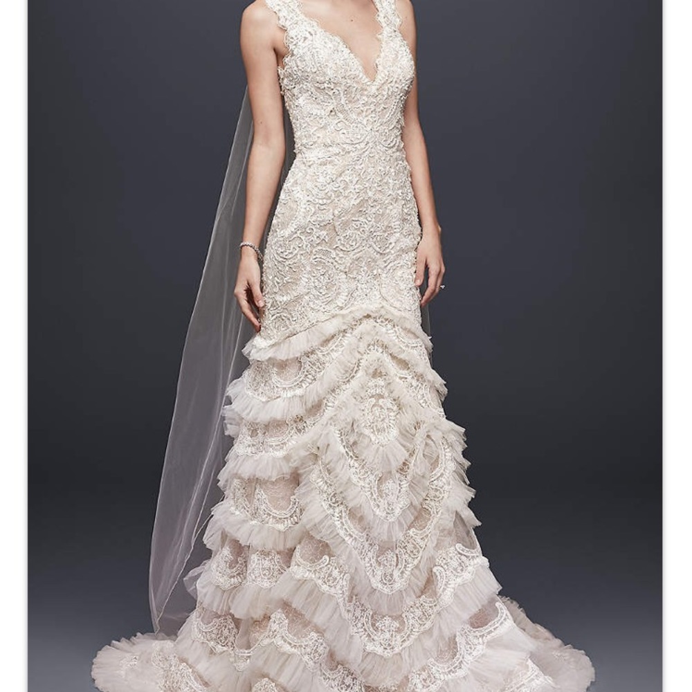Wedding dress and under skirt